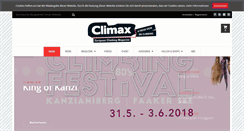 Desktop Screenshot of climax-magazine.com